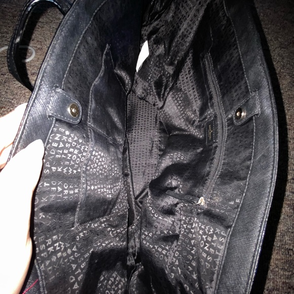 Kate Spade Oversized Tasseled Black Tote - Picture 7 of 8